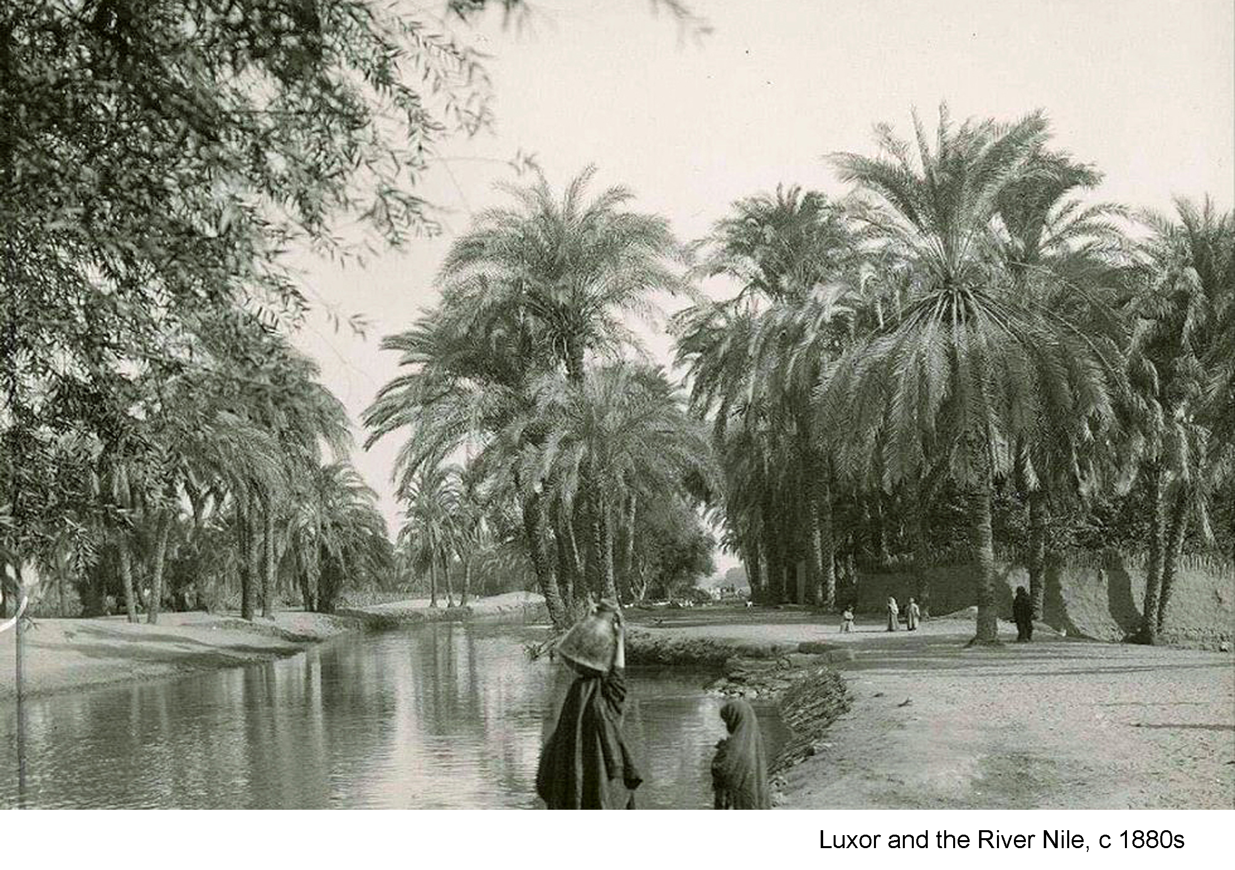 Luxor and River Nile c1880s